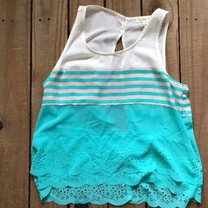 Double Zero open back tank top